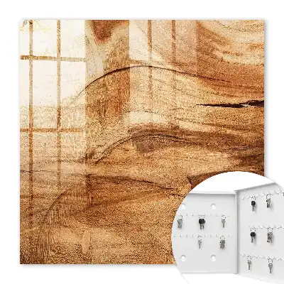 Wooden texture home key box