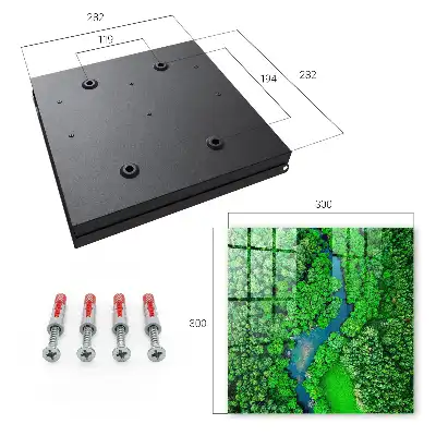 Green Forests decorative key cabinet