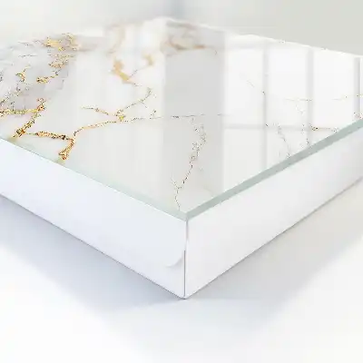 Decorative key box Beautiful marble pattern in shades of gray and white