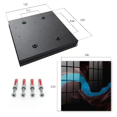 Decorative key box Space rocks starry sky