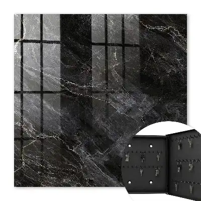 Decorative key box Stylish elegance reminiscent of marble