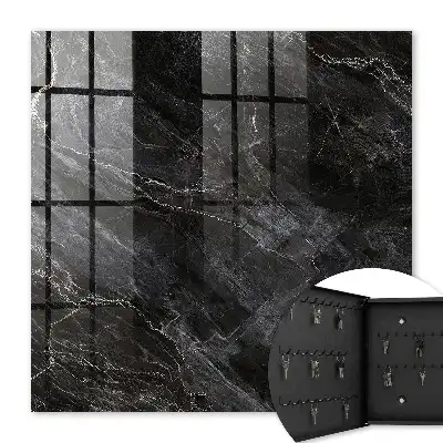 Decorative key box Stylish elegance reminiscent of marble