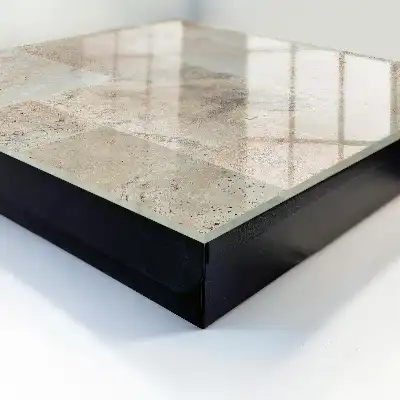 Key box for home Marble tiles with natural patterns
