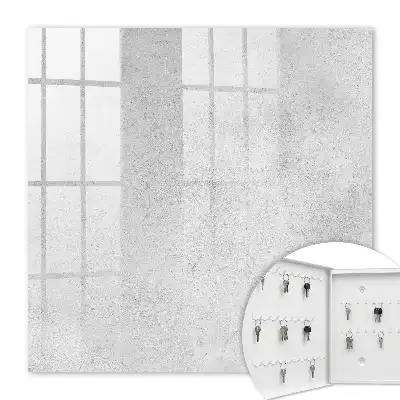 Key cabinet Gray texture full of elegance