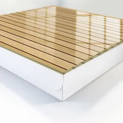 Wall mounted key box Beige shade boards
