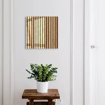 Wall mounted key box Vertical stripes of belts