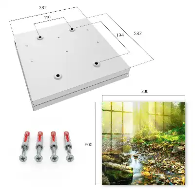 Key cabinet Forest stream