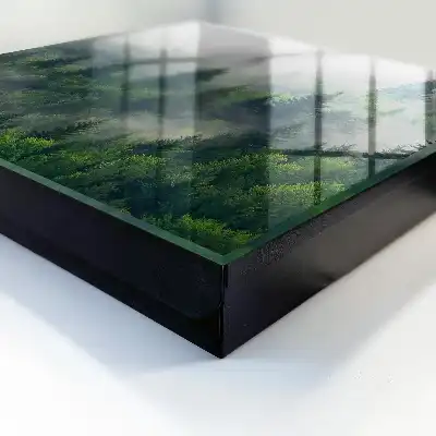 Decorative key box Misty forest, mysterious atmosphere