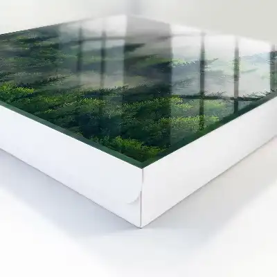 Decorative key box Misty forest, mysterious atmosphere