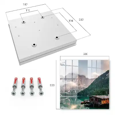 Key box for home The mountain magic of green forests