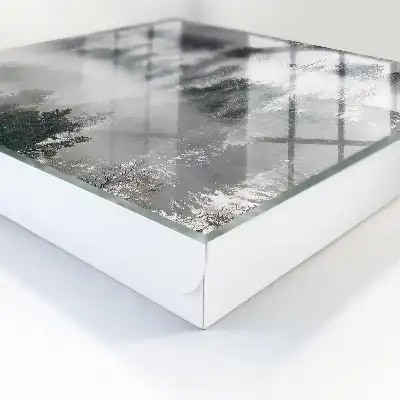 Wall mounted key box Misty greenery creates a peaceful atmosphere