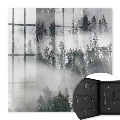Wall mounted key box Misty greenery creates a peaceful atmosphere