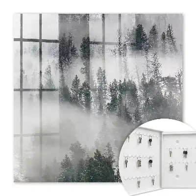 Wall mounted key box Misty greenery creates a peaceful atmosphere