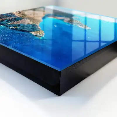 Decorative key box French Riviera by the sea