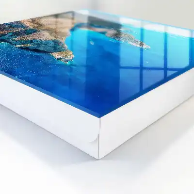 Decorative key box French Riviera by the sea