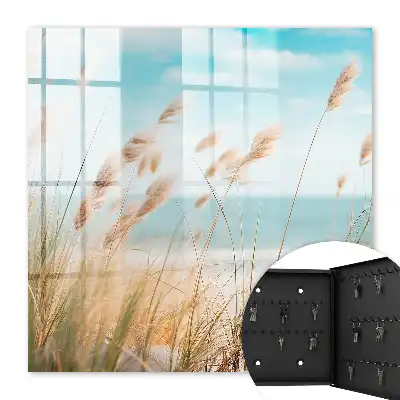 Key box for home Summer beach with sea grass