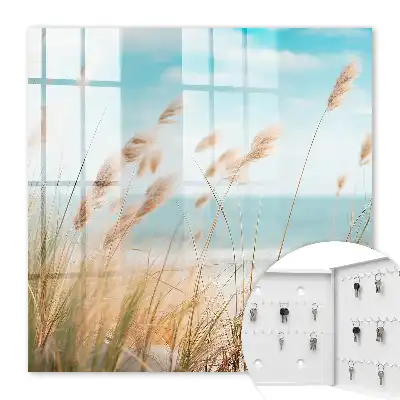 Key box for home Summer beach with sea grass