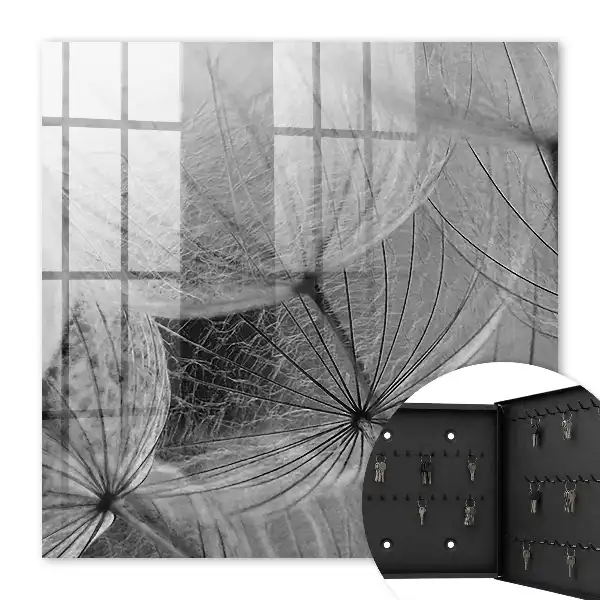 Wall mounted key box Dandelion seeds