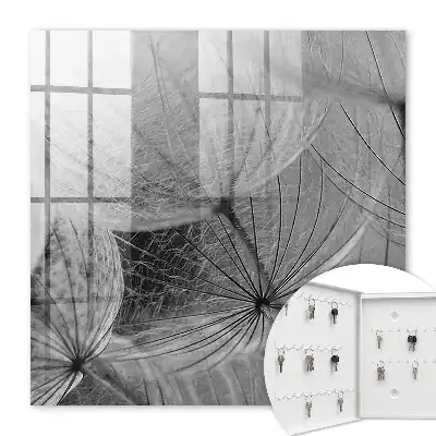 Wall mounted key box Dandelion seeds