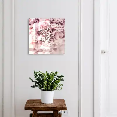 Key box for home A pink flower full of delicacy