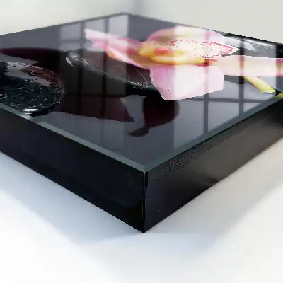 Key cabinet Orchid black stones