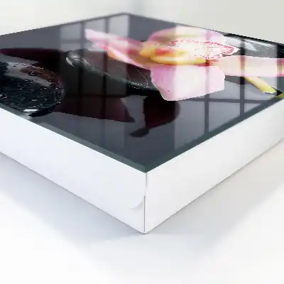 Key cabinet Orchid black stones