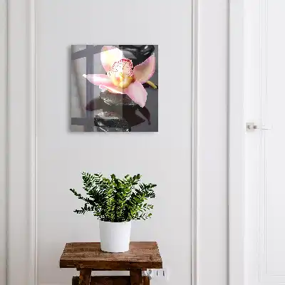 Key cabinet Orchid black stones