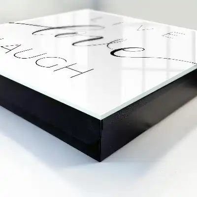 Key box for home Motivational quotes in a minimalist style