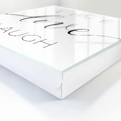 Key box for home Motivational quotes in a minimalist style