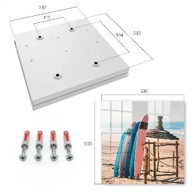 Key cabinet Beach surfboards blue sky
