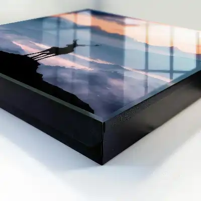 Key box for home The mountain harmony of the dawn mountains