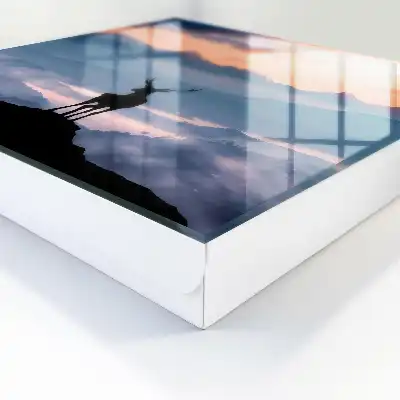 Key box for home The mountain harmony of the dawn mountains