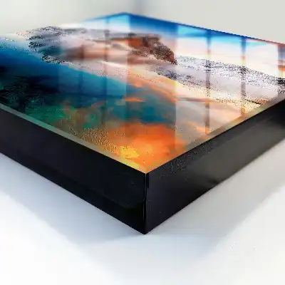 Decorative key box Mountain harmony of sunlight