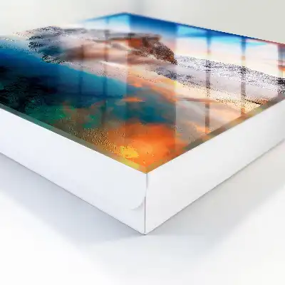 Decorative key box Mountain harmony of sunlight