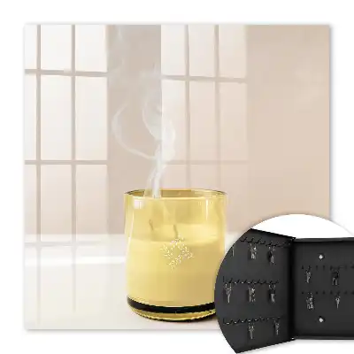 Key cabinet Glass peace with smoke content
