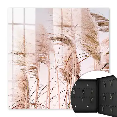Decorative key box Sensual nature in warm light