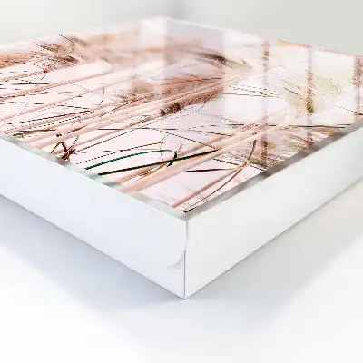 Decorative key box Sensual nature in warm light