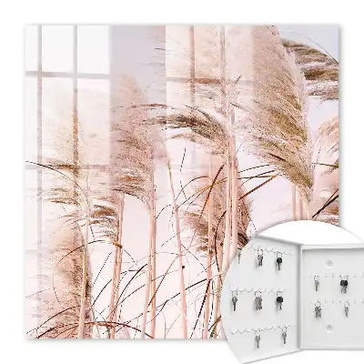 Decorative key box Sensual nature in warm light