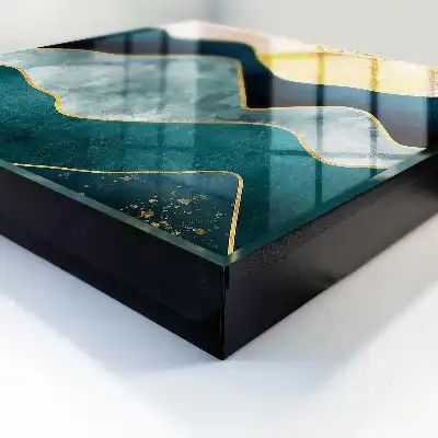 Key box for home Mountain abstraction peaks sun
