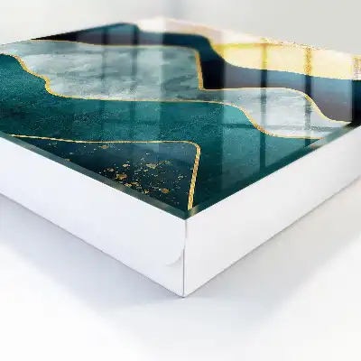 Key box for home Mountain abstraction peaks sun