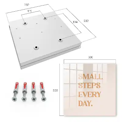 Wall mounted key box Everyday motivation with elegant style
