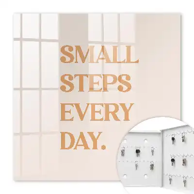 Wall mounted key box Everyday motivation with elegant style