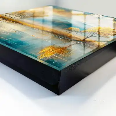 Decorative key box Autumn harmony beautiful ocean