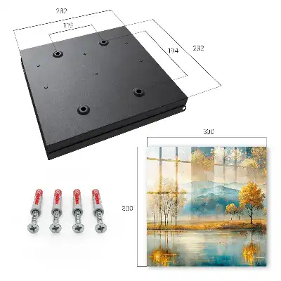 Decorative key box Autumn harmony beautiful ocean