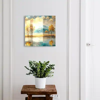 Decorative key box Autumn harmony beautiful ocean