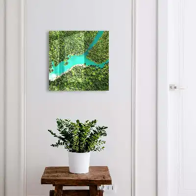 Key cabinet Green paradise harmony of nature