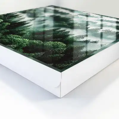 Key box for home Misty forest, the charm of silence