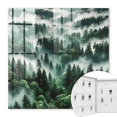 Key box for home Misty forest, the charm of silence
