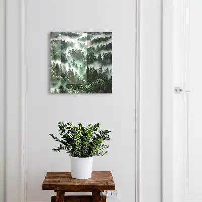 Key box for home Misty forest, the charm of silence
