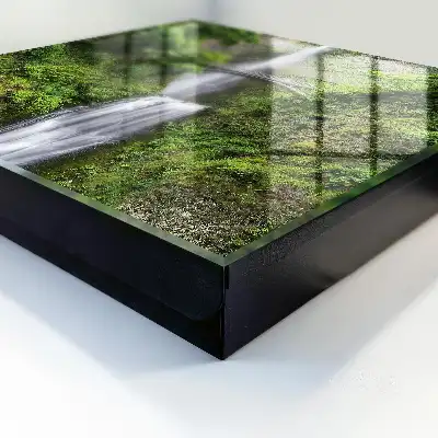 Wall mounted key cabinet Natural harmony surrounded by greenery